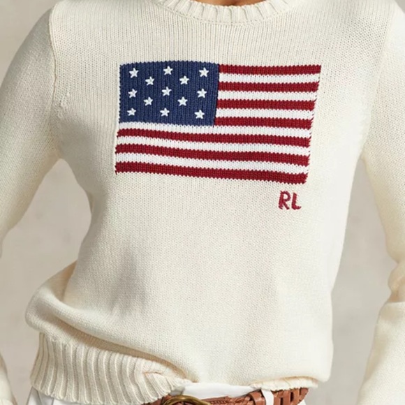 Ralph Lauren Flag Sweater - Picture 2 of 11